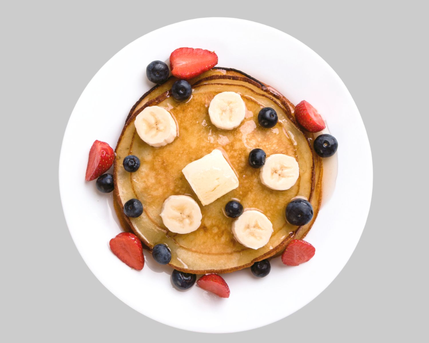 Rezept: Vegane Pancakes mit Mandelmilch und Banane