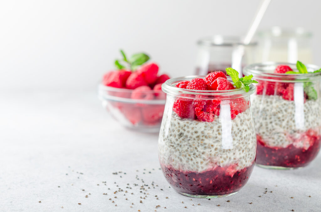 Chiasamen Pudding, gesund, snack, diabetes