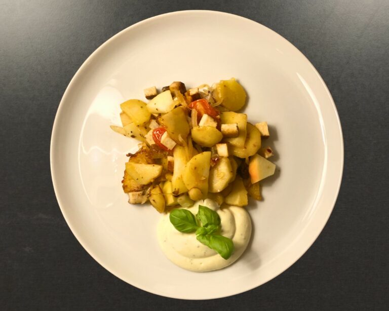 petersilienwurzel, pfanne, vegan, gesund, bratkartoffel, alternative, lecker, gut