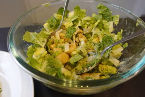 schüssel,fertiger, einfaches, gnocchi salat rezept