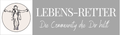 Lebens-Retter Community logo die Community die Dir hilft